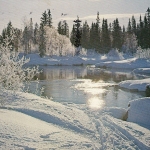 Vinter i Norge gl1977 E2596