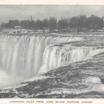 Canada Niagara American Falls from Luna Island gl1938 164.192