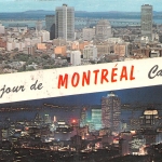 Canada Montréal P.Q. Skyline bei Tag und bei Nacht gl1968 164.195