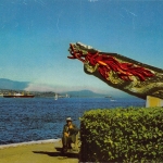 Canada Vancouver B.C. Dragon's Head in Stanley Park gl1956 164.206