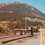 Canada Radium Hot Springs B.C. Entrance to Kootenay National Park gl1963 164.215
