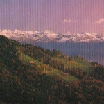 Alpen-Hochgebirge, Abendlicht ngl E3004