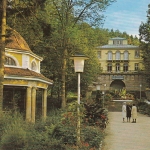 Bad Brückenau, Staatsbad, Wernarzer Quelle und Kellerbau ngl E3077
