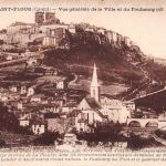 Saint-Flour (Cantal) Panorama und Faubourg ngl 171.001