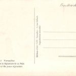 Versailles Table des la Signature de la Paix ngl 171.051