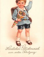 Herzlichen Glückwunsch zum ersten Schulgang ngl 171.179