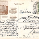 Trachten: Frau in Tracht in der CSSR gl1915 164.623