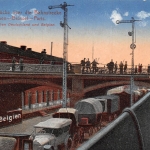 Herbesthal Brücke Landesgrenze Deutschland - Belgien feldpgl1916 165.340