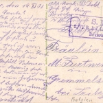 Herbesthal Brücke Landesgrenze Deutschland - Belgien feldpgl1916 165.340