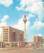 Berlin K.-M.-Allee Fernsehturm gl1970 171.966