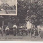 Bammersdorf - Jägersburg und Gasthaus von Gg.Amon ngl 228.252