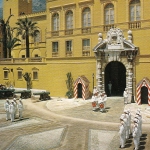 Monaco, Le Palais Princier, la Relève de la Garde ngl E4434