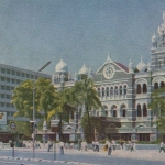 Indien, Bombay, Churchgate Station ngl E4555