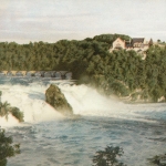 Schloss Laufen am Rheinfall von Schaffhausen ngl E4975