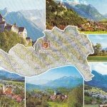 Liechtenstein, Mehrbildkarte ngl E5245