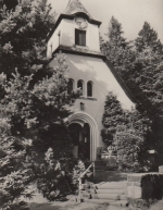 Oberbärenburg nahe Altenberg im Erzgebirge, Waldkapelle gl1966 E5257