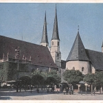 Altötting - Gnadenkapelle und Stiftskirche gl1916 167.224