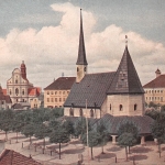 Altötting - Blick vom Kapellplatz auf St. Anna gl1908 167.229