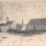 Altötting - Teilansicht und Gnadenbild gl1904 167.259