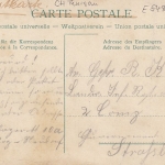 Schloss Castell feldpglum 1915? E5485