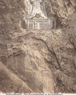 Gotthardstraße, Das Russendenkmal in der Schöllenen ngl E5486