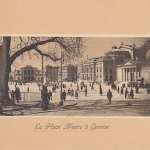 Genève, La Place Neuve ngl E5733