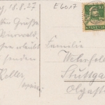 Axenstraße mit Vierwaldstättersee mit Flüelen und Bristenstock gl1927 E6017