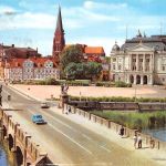 Schwerin Dom und Theater gl1975 174.032