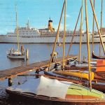 Stralsund MS "Fritz Heckert" im Hafen gl 174.375