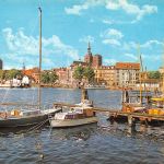 Stralsund Blick auf den Hafen gl1982 174.376