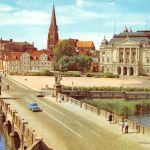 Schwerin Dom und Theater gl1982 174.441