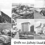 Saßnitz (Rügen) Teilansichten Mehrbildkarte gl1985 174.447