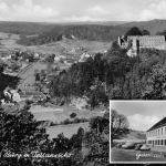 Altleiningen Gasthaus zur Burg, Burg mit Teilansicht ngl 174.568