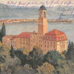 Bad Schachen a.B. Kurhaus Künstlerkarte H. Göhler gl1924 174.668