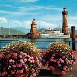 Lindau (Bodensee) Hafeneinfahrt gl1966 174.681