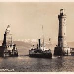 Lindau (Bodensee) Hafeneinfahrt gl1934 174.686
