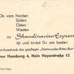 Hamburg St. Pauli Hotel Skandinavien Express, keine AK ngl 174.971