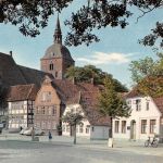 Burg auf Fehmarn Blick zur Kirche ngl 176.146