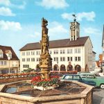 Böblingen Marktplatz mit Rathaus ngl 176.557