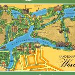 Wörlitzer Park bei Dessau, Karte vom Landschaftspark gl1989 177.152