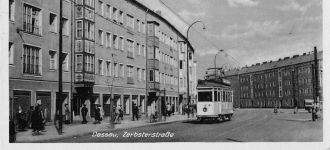 Dessau Zerbsterstraße, Straßenbahn gl1954 177.196