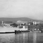 Saßnitz auf Rügen DDR Fährschiff "Stubbenkammer" im Hafen gl1973 179.312