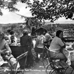 Bad Kösen Ausblick vom Himmelreich nach Rudelsburg und Saaleck gl1972 179.806
