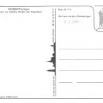 Weimar Spruch von Goethe mit den vier Klassikern ngl 180.610