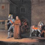 Eisenach Luther´s Ankunft auf der Wartburg ngl 180.670