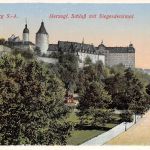 Altenburg S.-A. Herzogliches Schloß mit Siegesdenkmal ngl 180.782