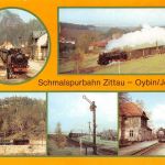 Zittau Schmalspurbahn Mehrbildkarte ngl 181.121