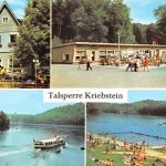 Kriebstein Talsperre Mehrbildkarte gl1977 181.185