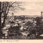 Auerbach (Vogtland) Blick auf die Stadt gl1944 181.272