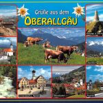 Oberallgäu Mehrbildkarte ngl 181.407